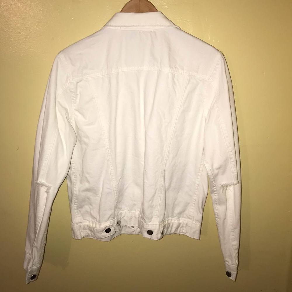 White Jean Jacket